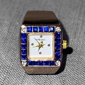 STRADA Sapphire Watch Ring